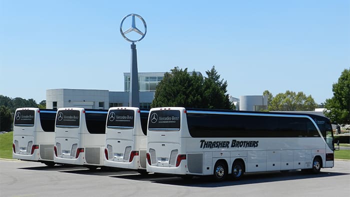 Thrasher adds Setra S 417s for Mercedes Benz contract