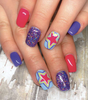 Star Spangled Nail Art