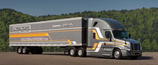 Freightliner Trucks Unveils the Cascadia Evolution