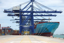 Containerized Exports up 5.8%, Asian Imports Almost Flat