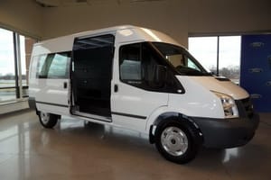 Ford Shows E-Series Replacement, the Transit Van; Talks Up Gasoline Power for F-650