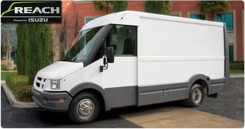 Isuzu Production Begins of Reach Walk-In Van
