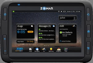 Zonar Tablet Checks Vehicle Inspections to Ensure Compliance