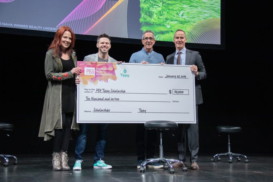 Tippy Donates $10,000 to PBA for Scholarship Program