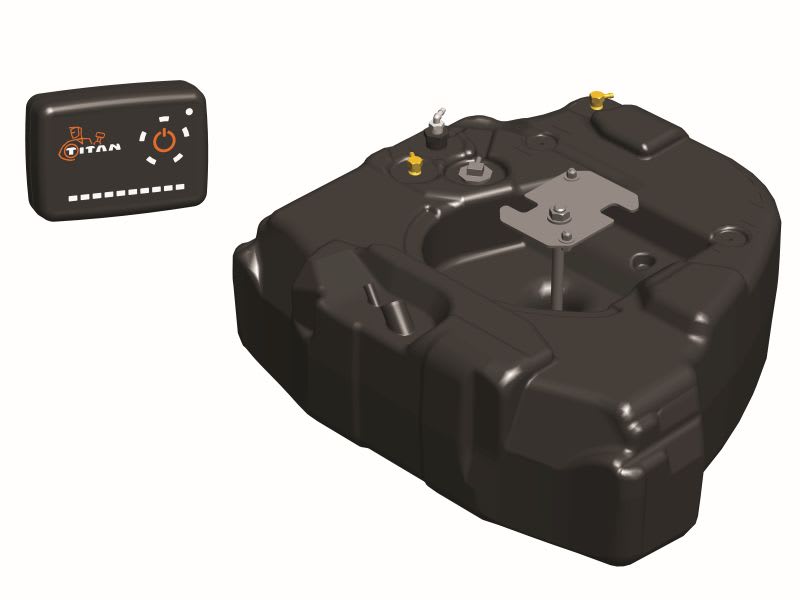 Increase Fuel Capacity with Spare Tire Fuel System
