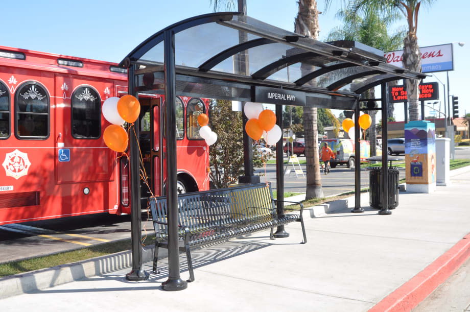 Calif. city installs 56 new Tolar Manufacturing Co. bus shelters