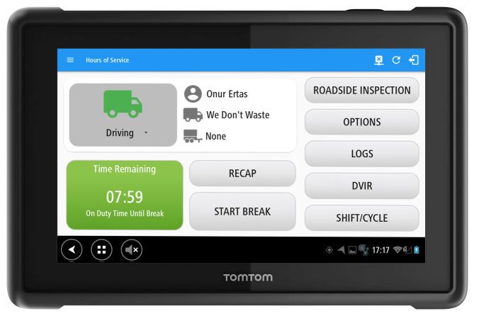 TomTom Bridge Is Ready for Electronic Logging