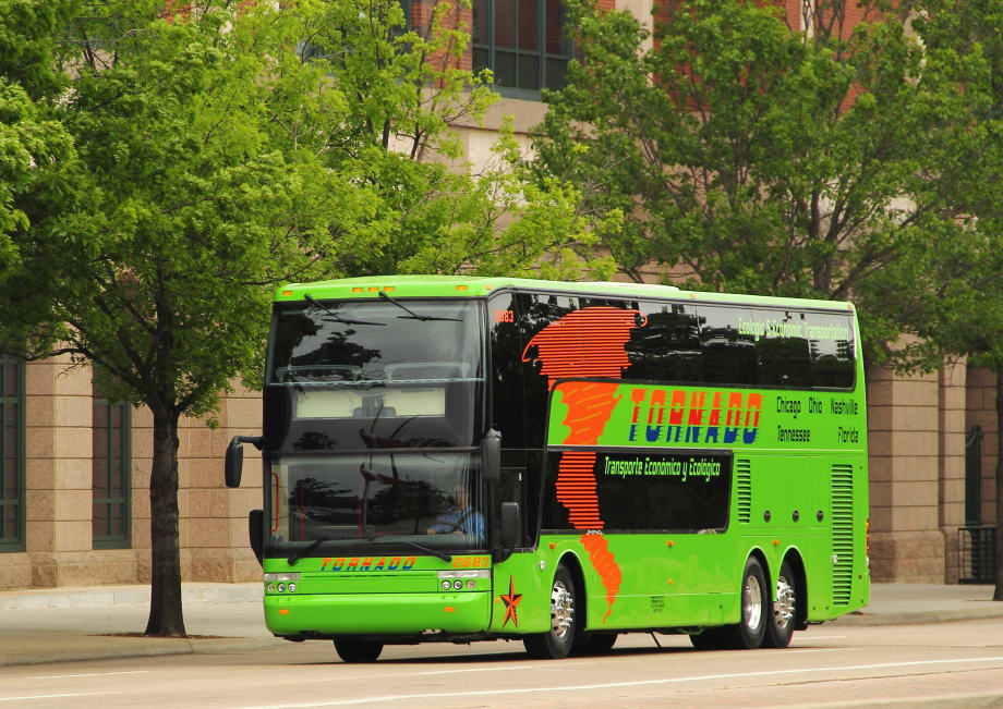 Tornado adds 5 Van Hool double-deckers