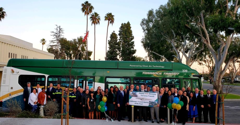 Calif.'s Torrance Transit marks 80th Anniversary