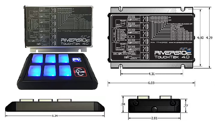 TouchTek Gen 4 Provides Control Over Vehicle Electrical Loads