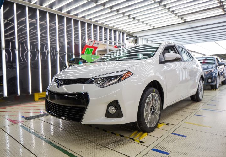 Leading Toyota Corolla Plant Builds 500,000th Car