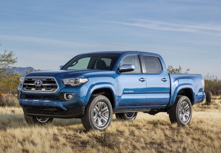 2016 Toyota Tacoma Moves Into Full View