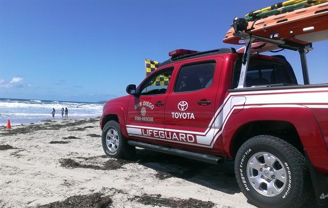 Toyota Donates 34 Vehicles to Calif. Lifeguards
