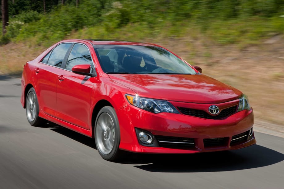 The 2014-MY Toyota Camry Offers Four-Cylinder, V-6, and Hybrid Models
