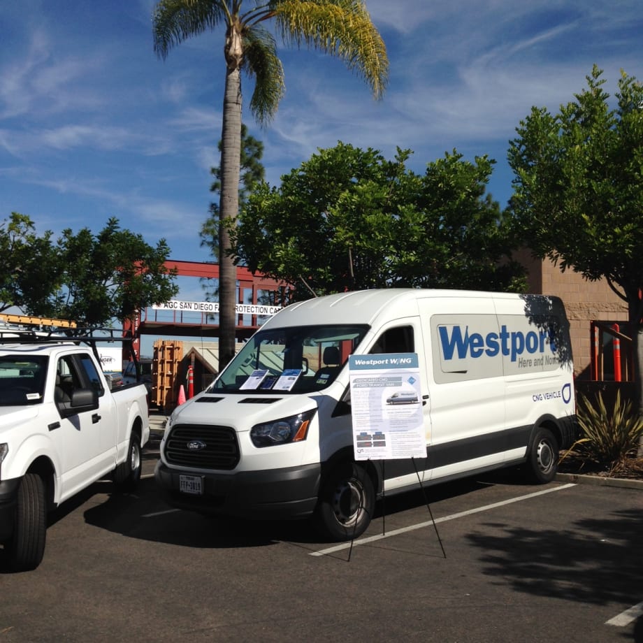 CARB Certifies Westport's CNG Transit Van