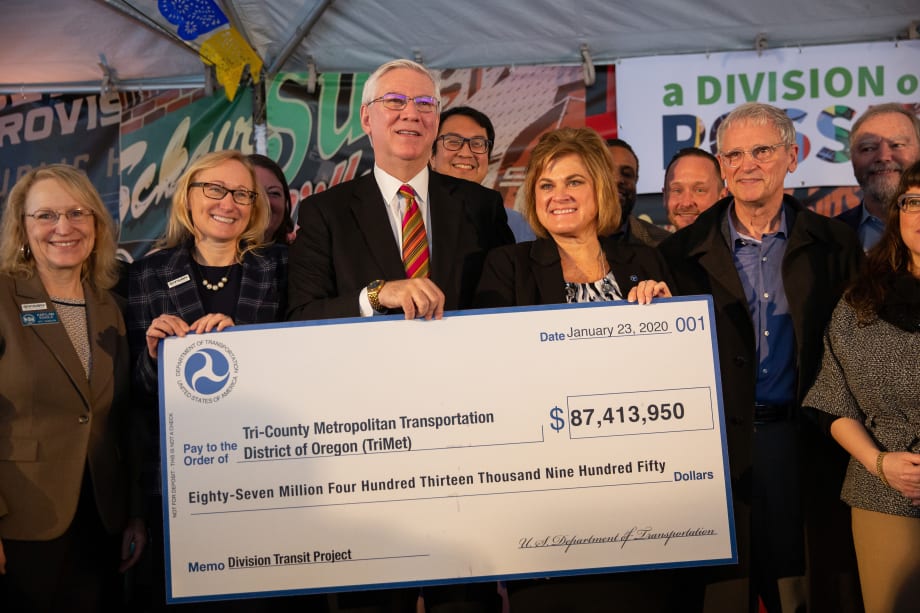 TriMet BRT project lands $87M FTA Capital Investments funding