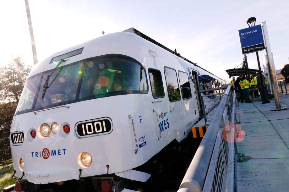 TriMet WES rail marks 5th anniversary, sees ridership climb