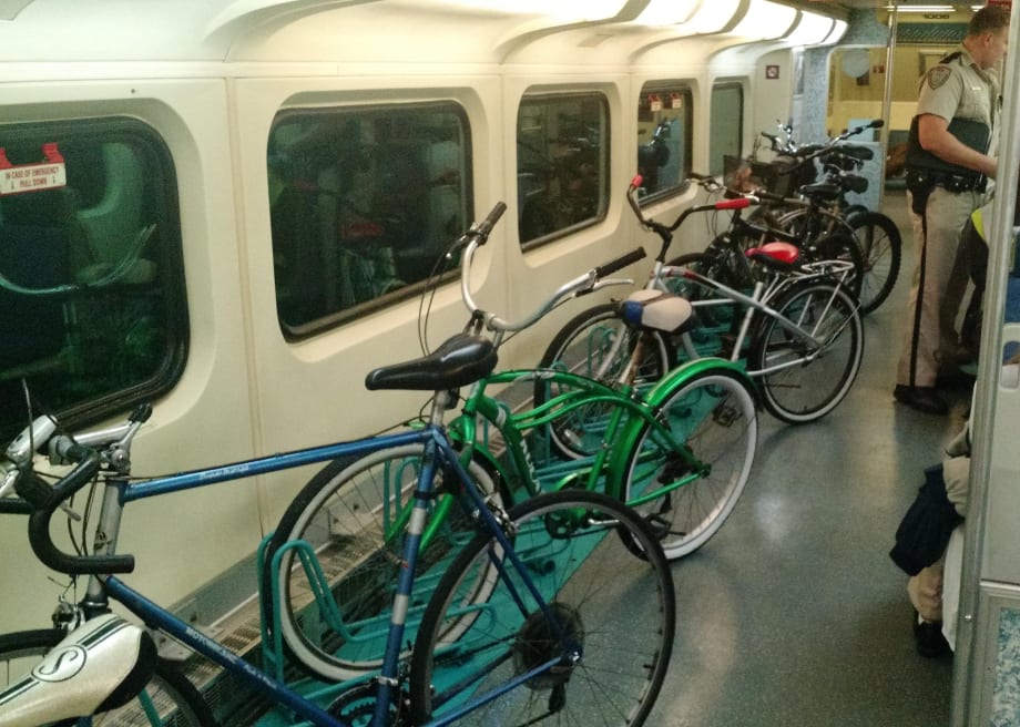 Fla.'s TriRail adds bike car