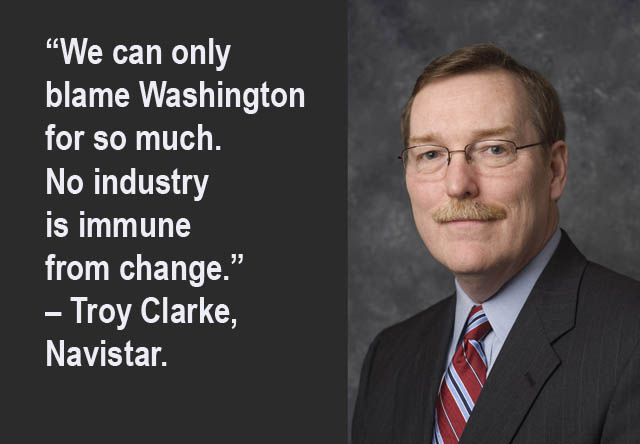 Navistar's Clarke Talks Change, Opportunity, Turnaround