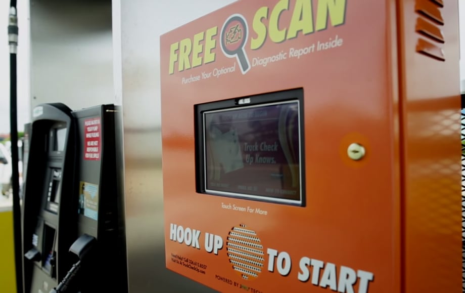 Truck Check Up Performs Diagnostics Analysis at the Pump