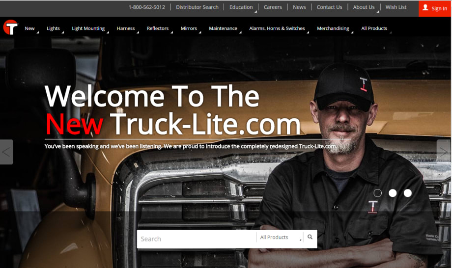 Truck-Lite Launches Redesigned Website
