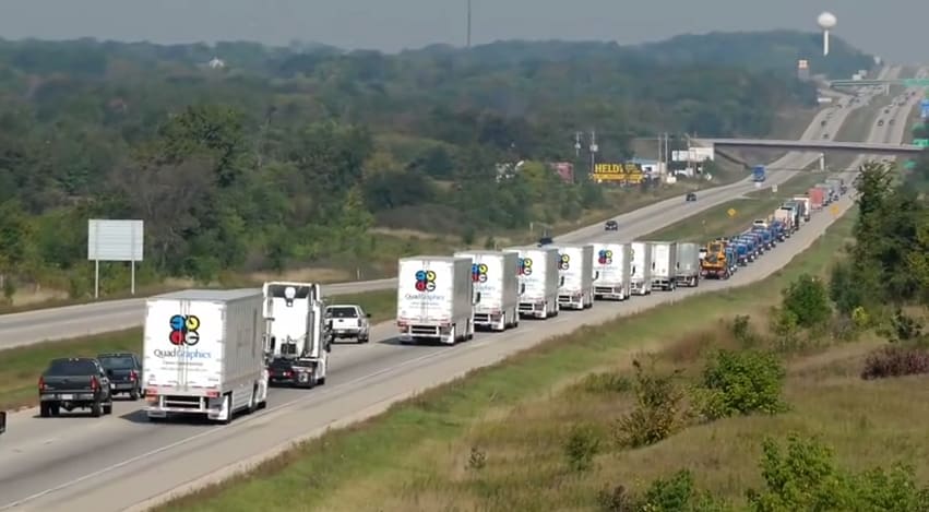 "World's Largest Truck Convoy" to Raise Funds For Special Olympics