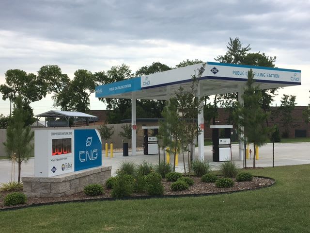 Tulsa Opens Public CNG Station