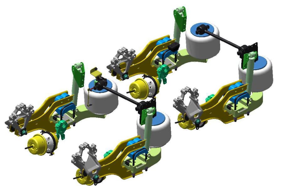 Mack's Twin Y Air Suspension Wins TWNA Technical Achievement Award