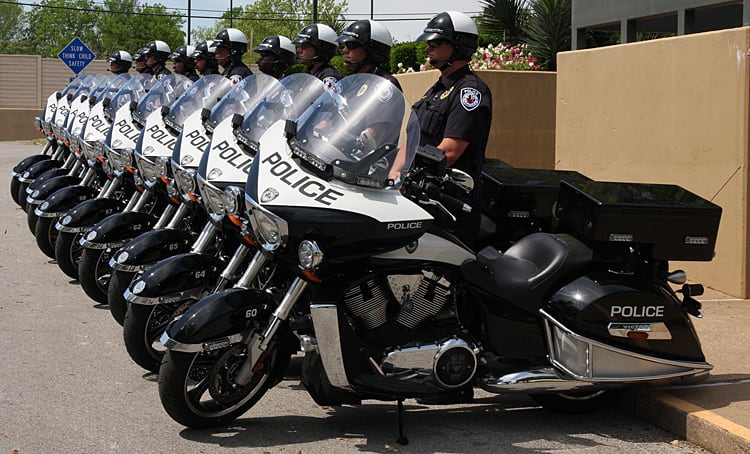 Texas Agency Picks Victory Motorcycle for Motor Patrol