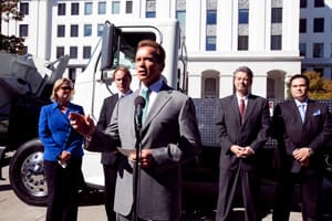 Schwarzenegger Unveils Zero Emission Truck to California