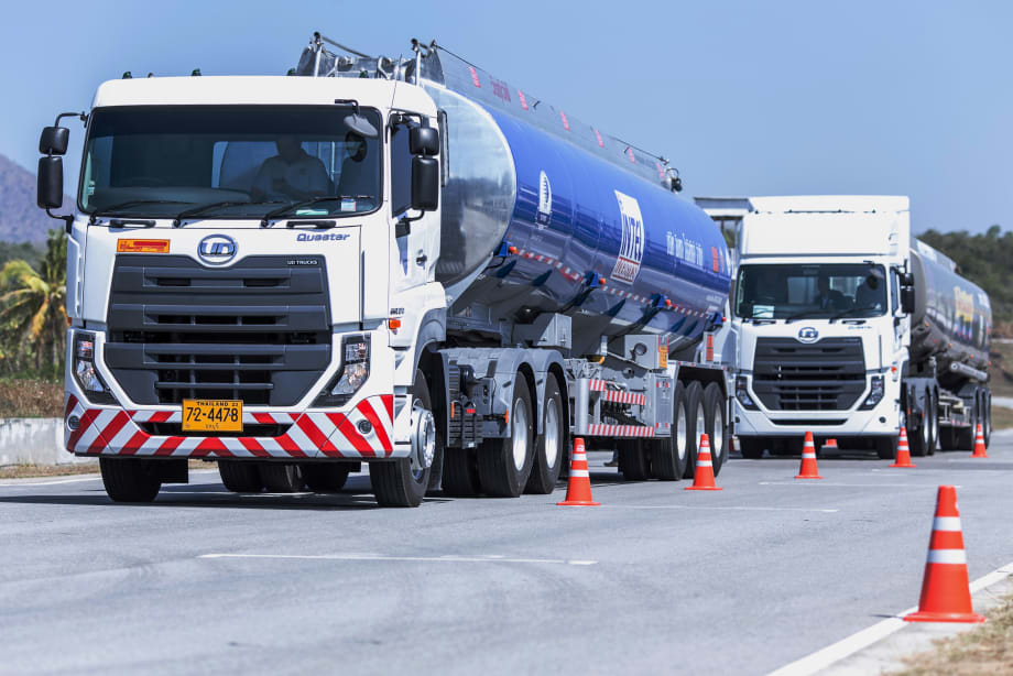 UD Trucks Demonstrates New Quester Line in Thailand