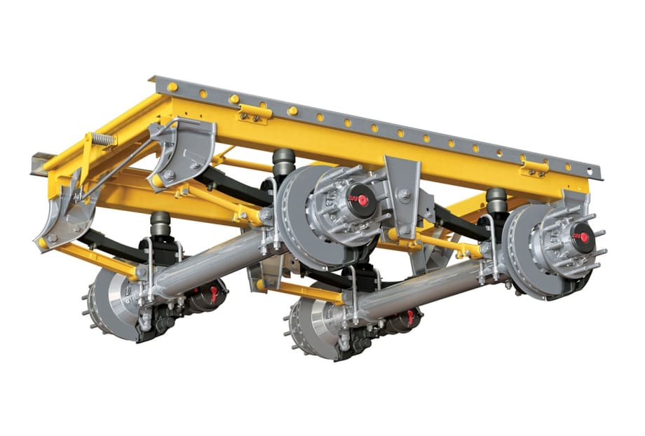 SAF-Holland's ULX40 Trailer Suspension Uses Composite Springs