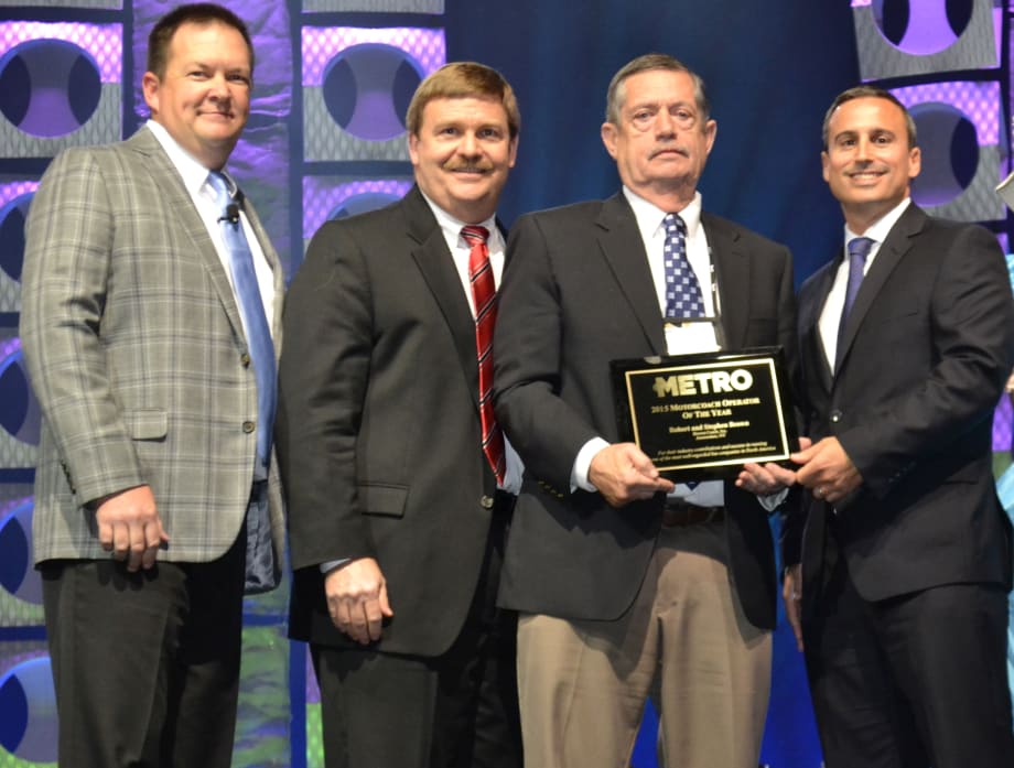 METRO names Brown Coach Operator of the Year