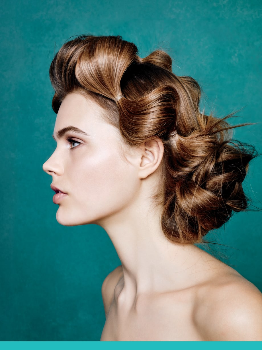 Pixie, Directional Blow Dry, Top Knot and Updo: Moroccanoil's Tradition of Beauty Collection