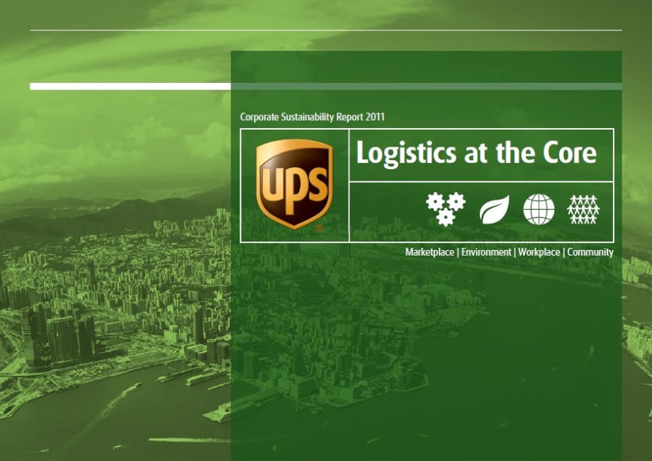 UPS Gets A+ For Sustainability