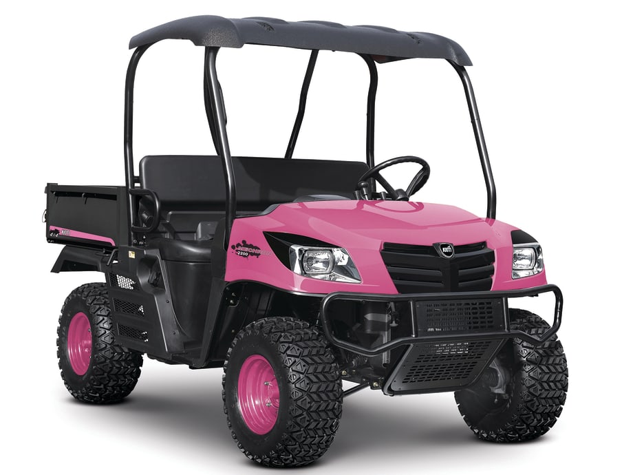 KIOTI Tractor to Auction Pink UTV In Support of Breast Cancer at World Ag Expo