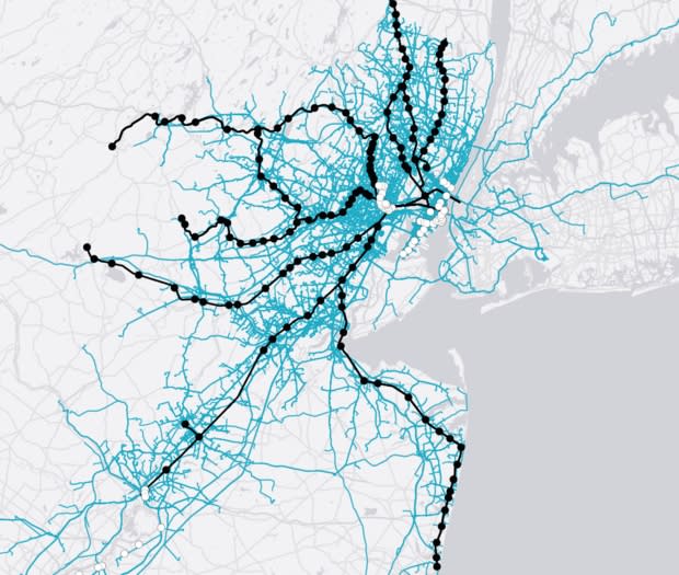 Uber took 300K N.J. commuters to the bus or train last month