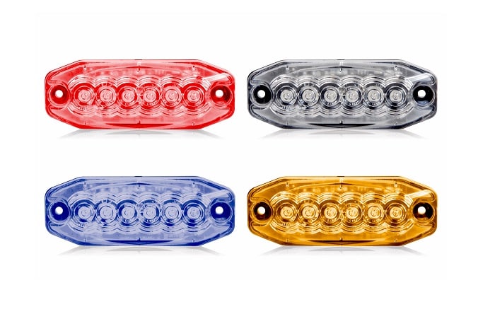 Maxxima Warning Lights Have Low-Profile Design