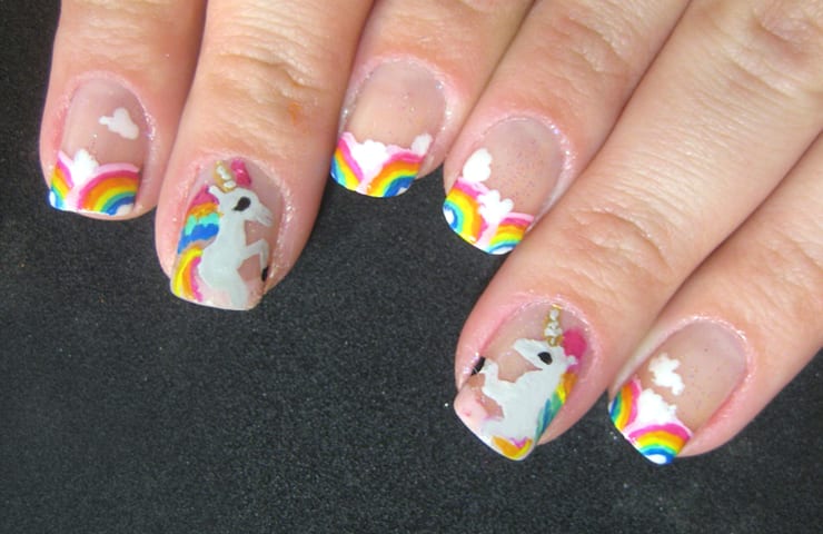 Unicorn Nail Art