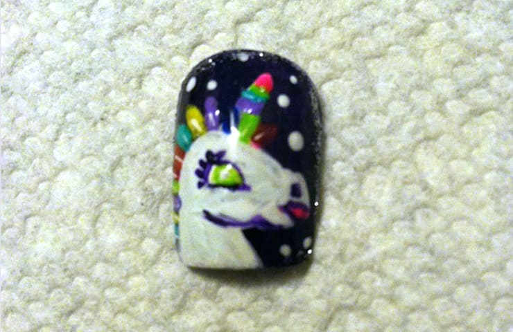 Unicorn Nail Art