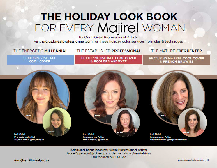 "Mature Frequenter" Step-by-Step Featuring Sunkissed Hair Color