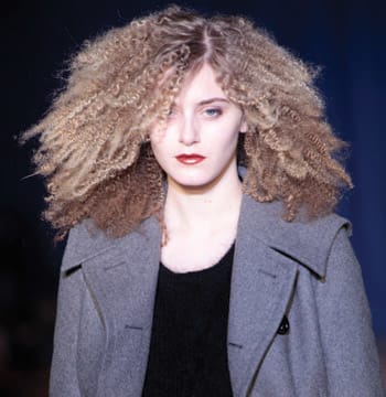 Trend from Fashion Week: Textured hair