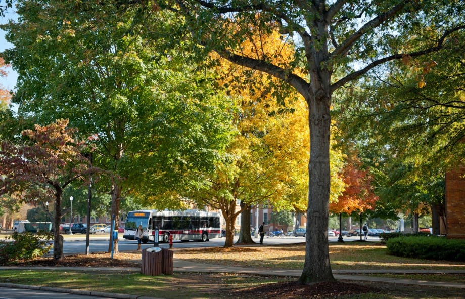 U. of Ala. names, unveils new campus bus system plan