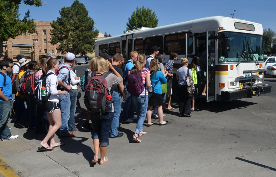 U. of Wyo. shuttle sees dramatic ridership boost