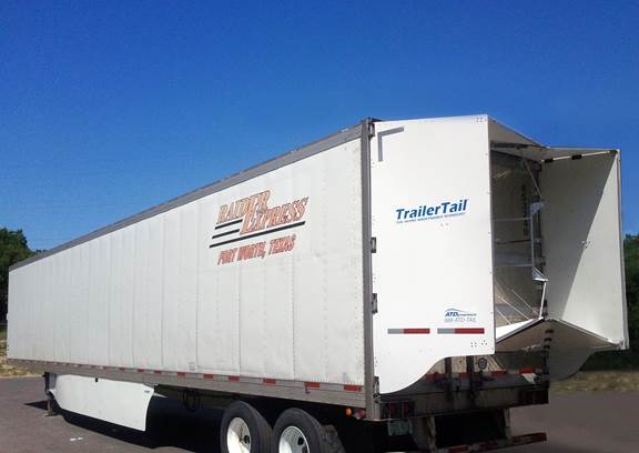 Aerodynamic TrailerTails Now Have Open/Close Sensors