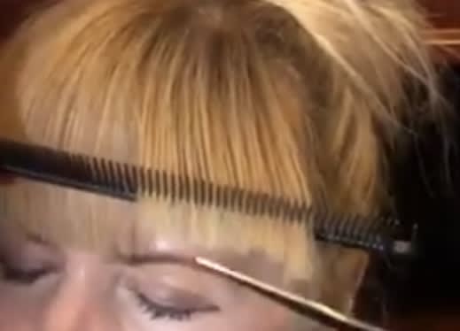VIDEO DEMO: Cutting the Perfect Fringe