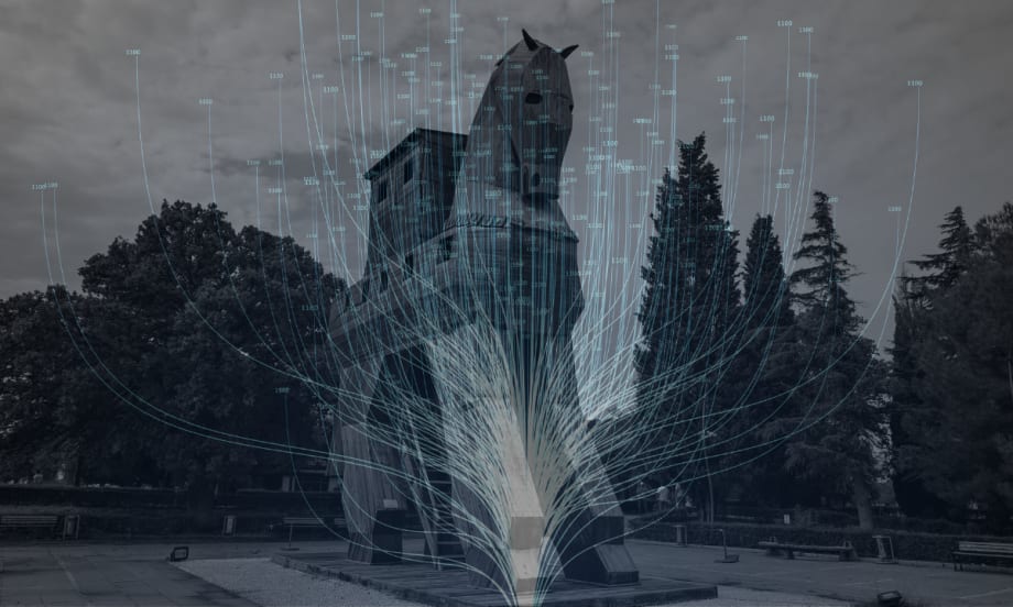 A Trojan horse with AI