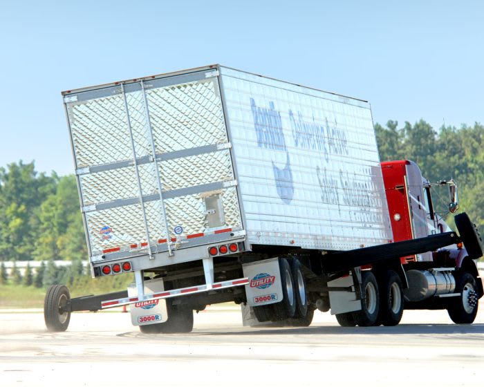 Utility Makes Roll Stability Standard on Refrigerated Trailer