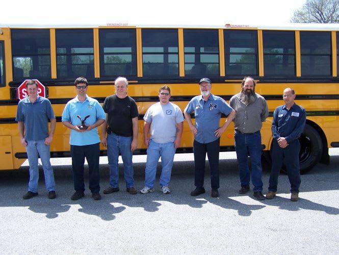 Virginia holds first school bus technician competition