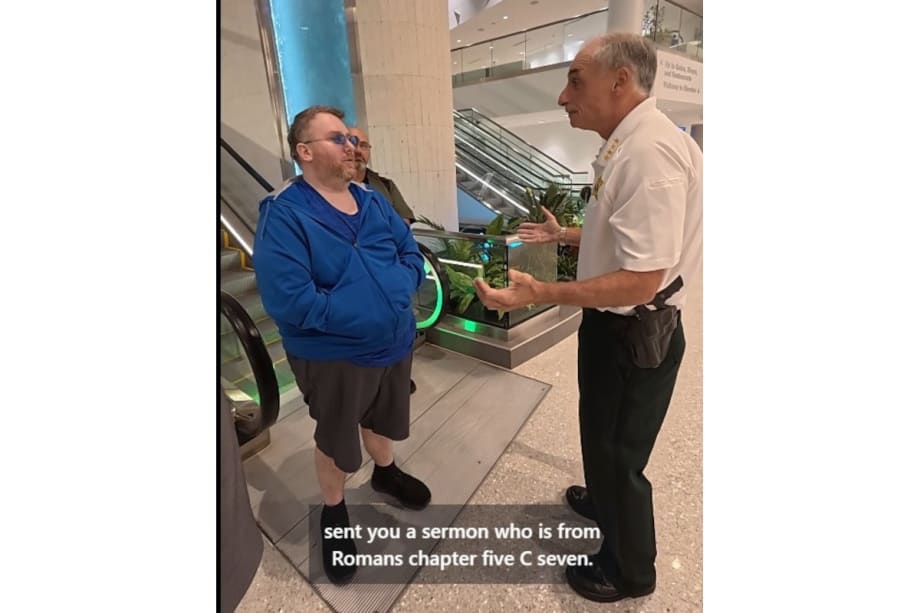 Florida Sheriff Has Man Who Allegedly Threatened Him Flown Across Country and Arrested